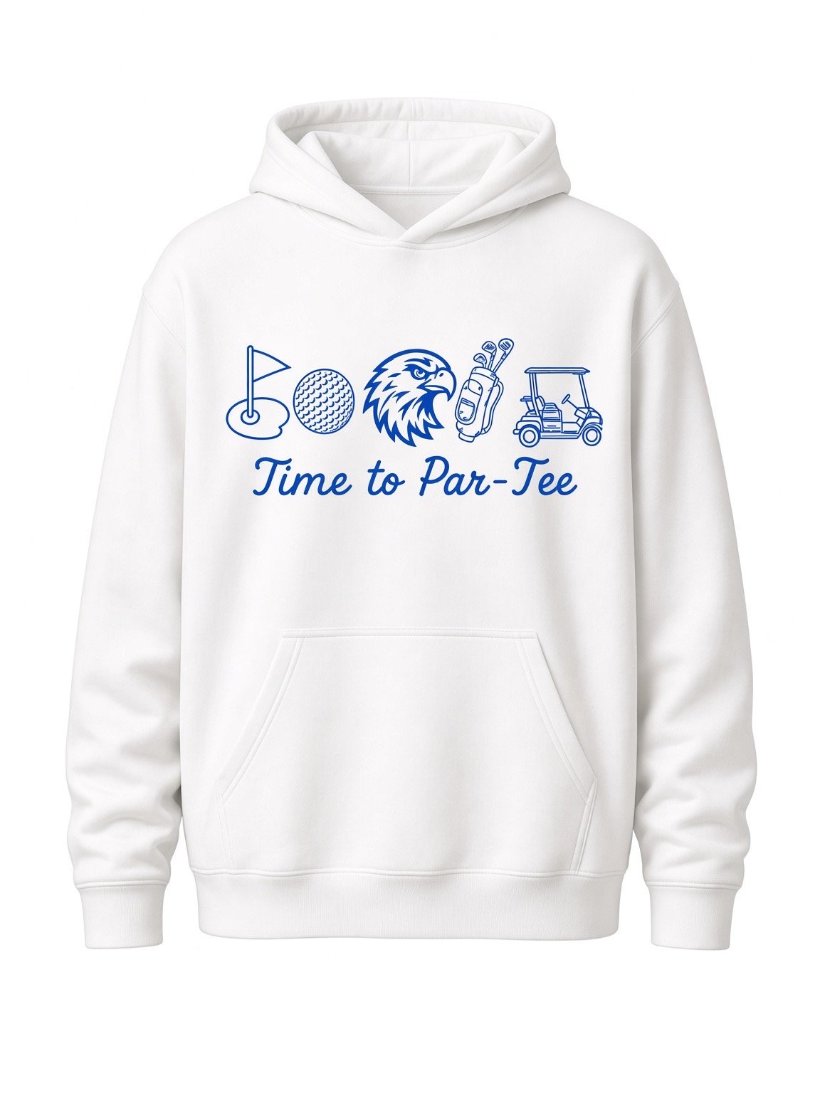 Time to Par Tee Comfort Colors Hoodie product image (1)