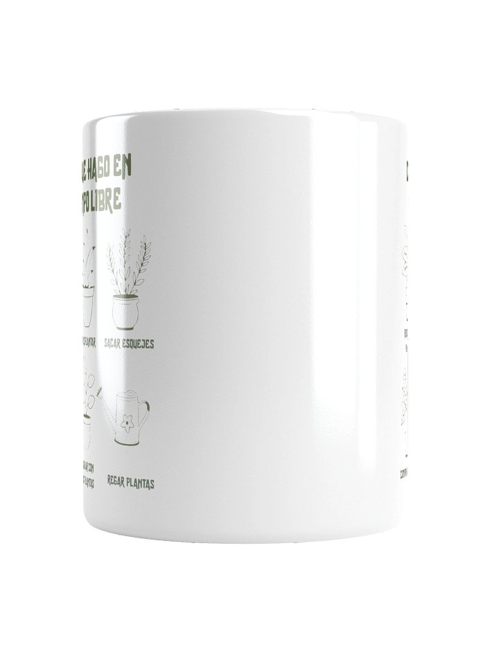 Taza Cosas que Hago en Mi Tiempo Libre | Taza Divertida de Plantas | Regalo Original para Amantes de la Jardinería product image (2)