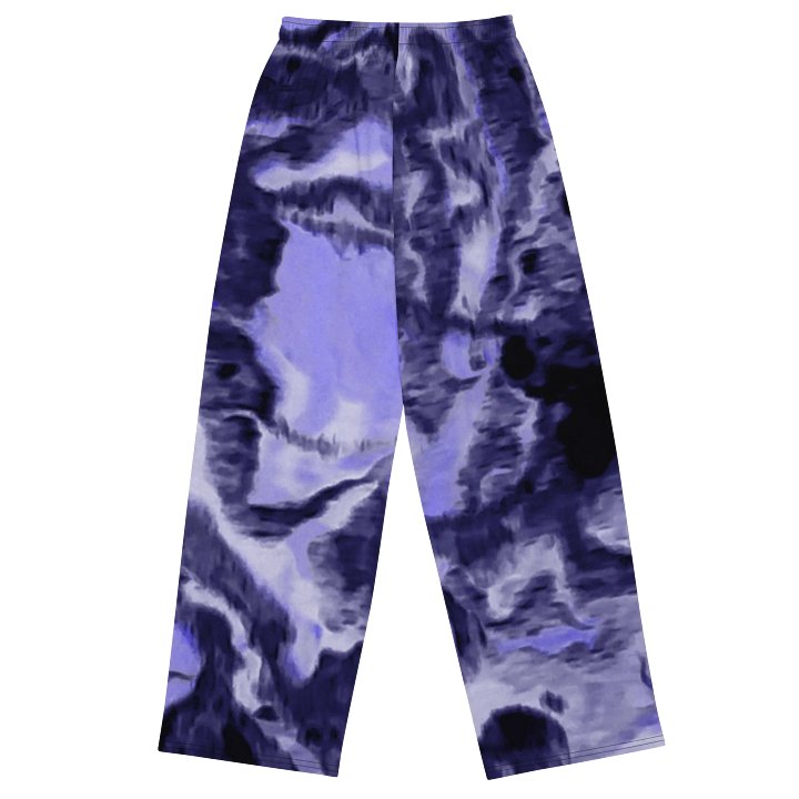 Purple Fluid Art Pants product image (2)