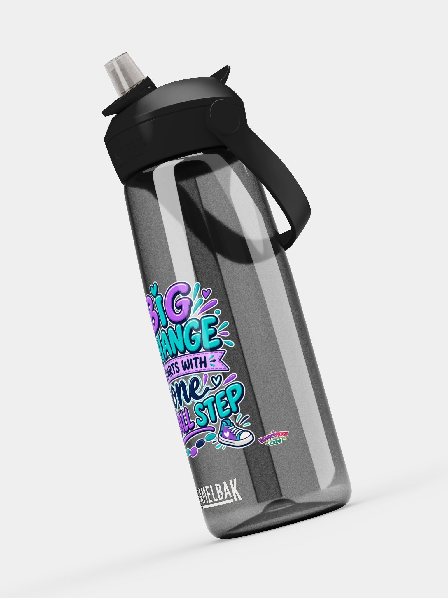 CamelBak Thrive® Flip Straw Inspirational Water Bottle - Big Change Starts With One Small Step product image (6)