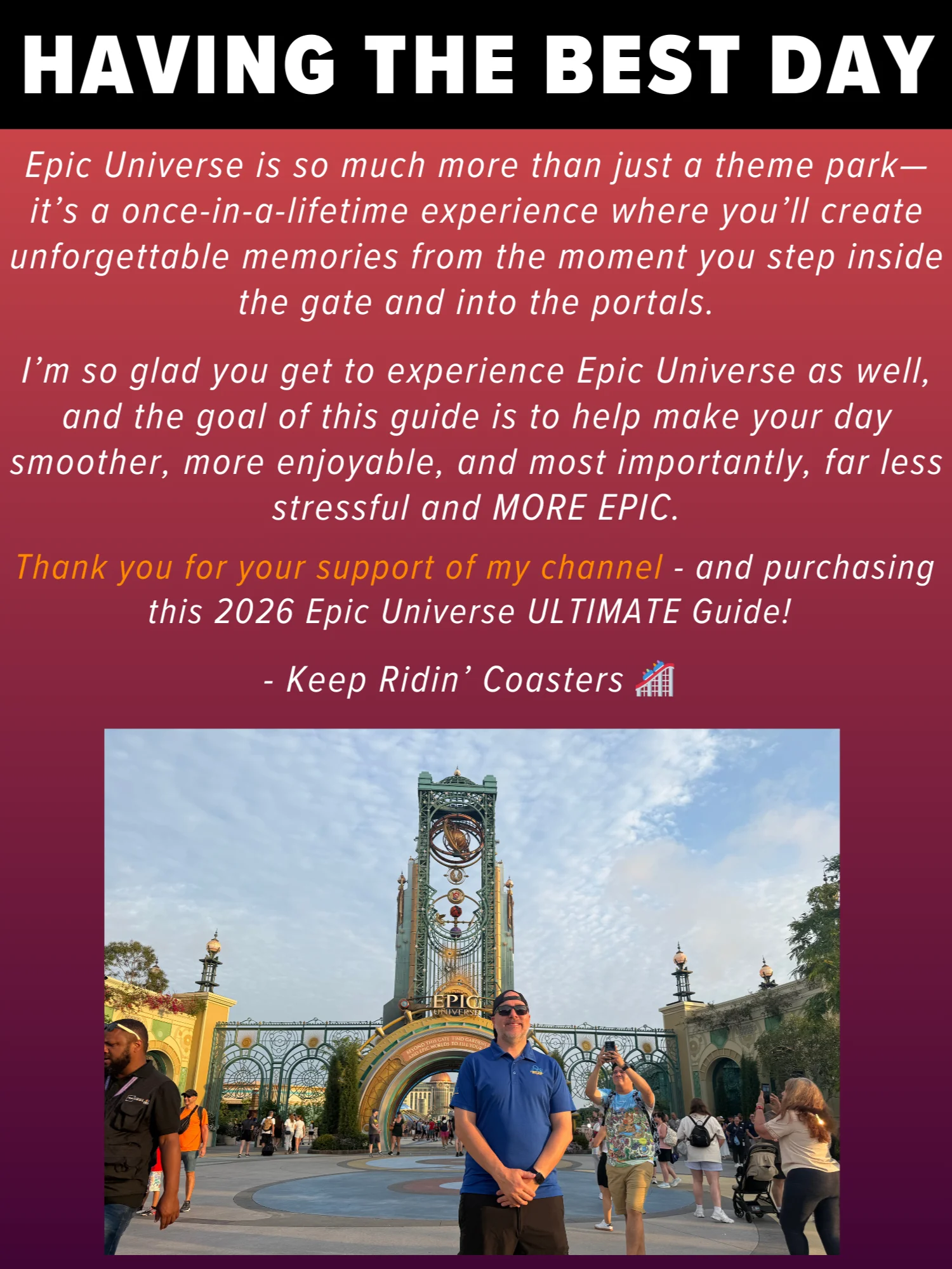 Epic Universe Guide 2026 | 63-Page Printable Digital PDF, Instant Download product image (12)