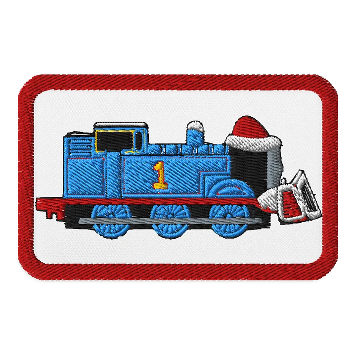 Christmas Thomas Embroidered Patch product image (1)