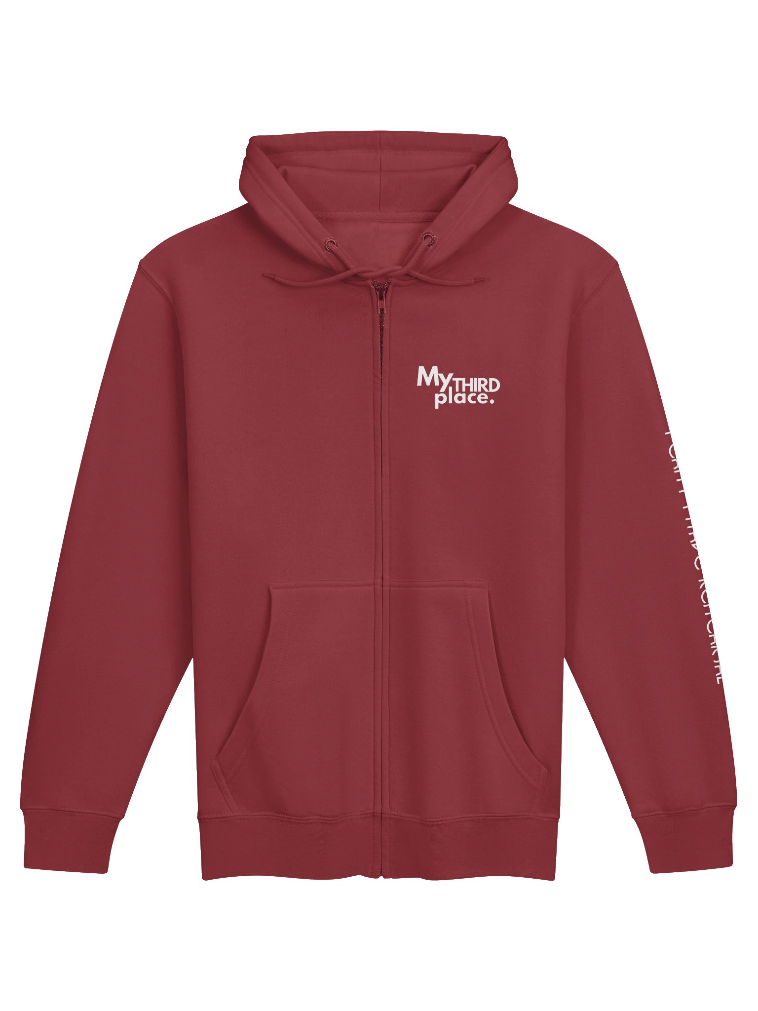 "My Third Place" Full-Zip Fleece Hoodie - 25th Anniversary product image (1)