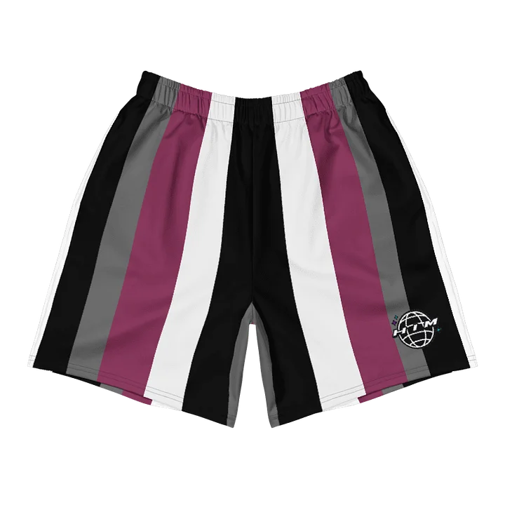 HIM Vintage Style Swim Shorts Red product image (1)