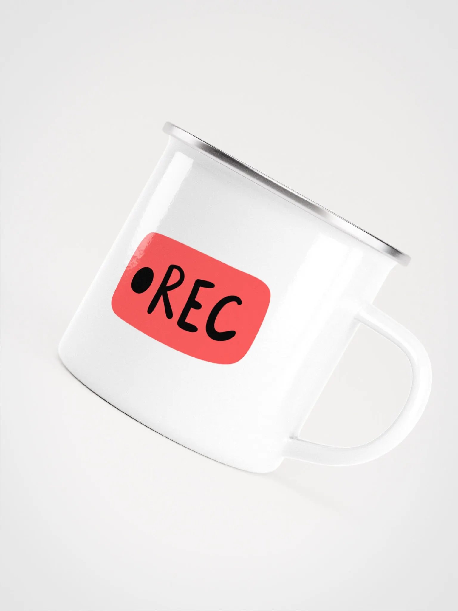 Small Talk Tuesday Enamel Mug product image (5)