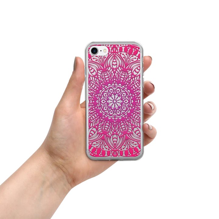 Pink mandala phone case product image (2)