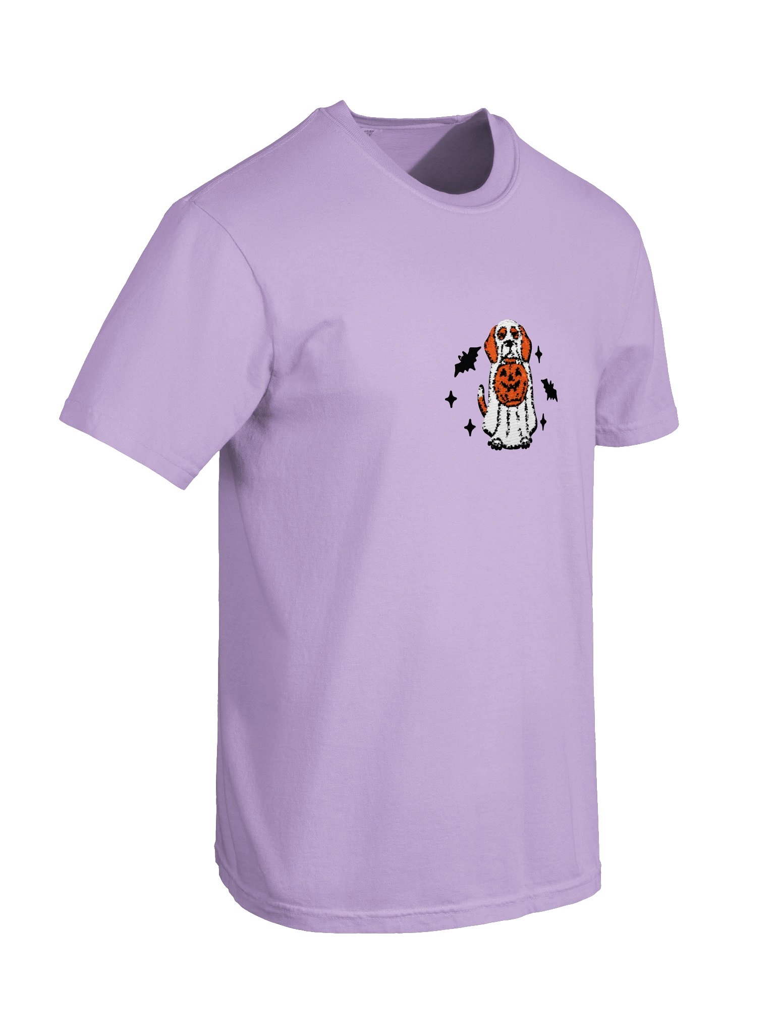 Halloween Beagle(Red & White) Embroidered T-Shirt product image (46)