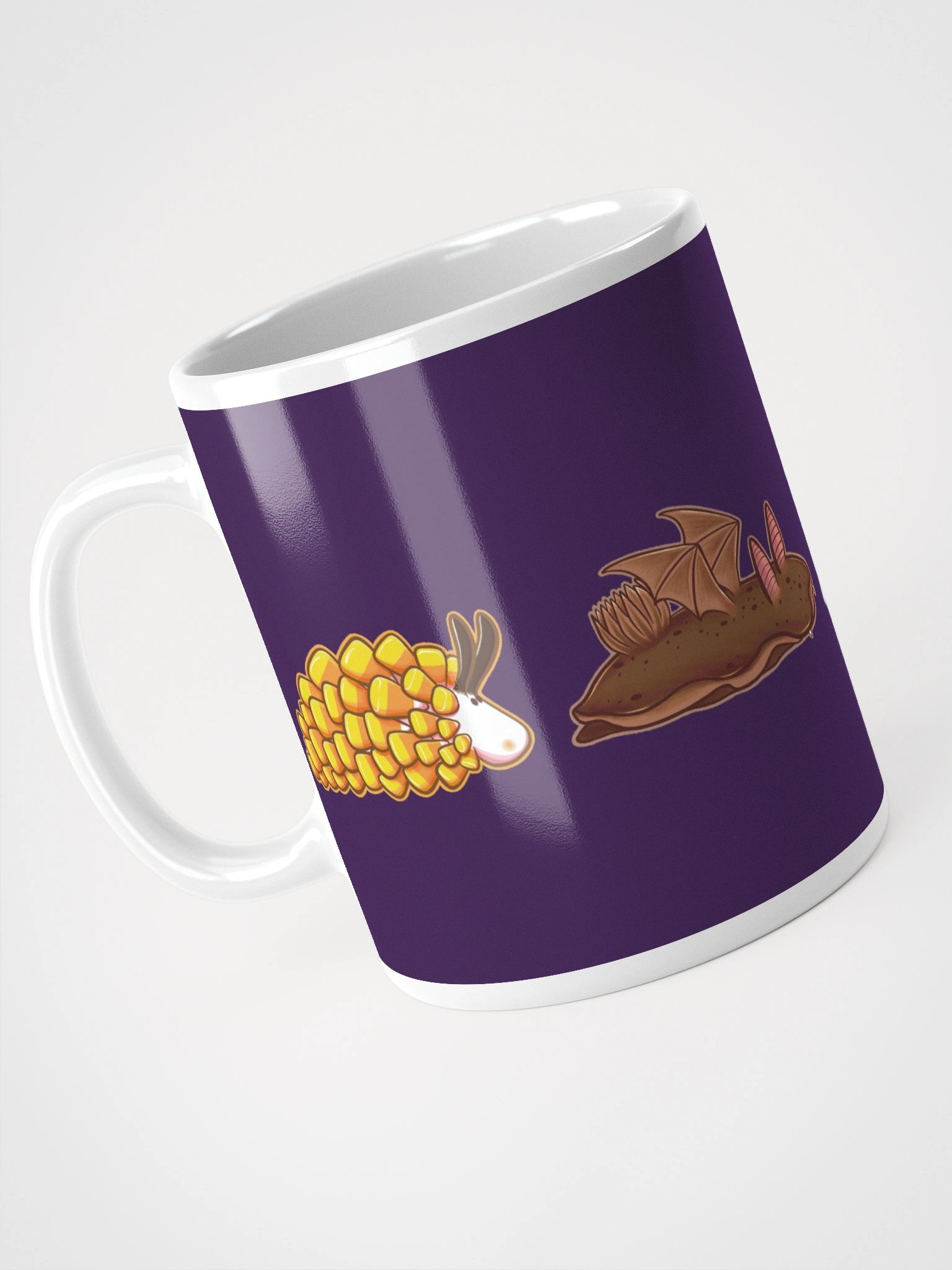 Spooky Scary Slug Time - Mug w/ Purple Background product image (12)