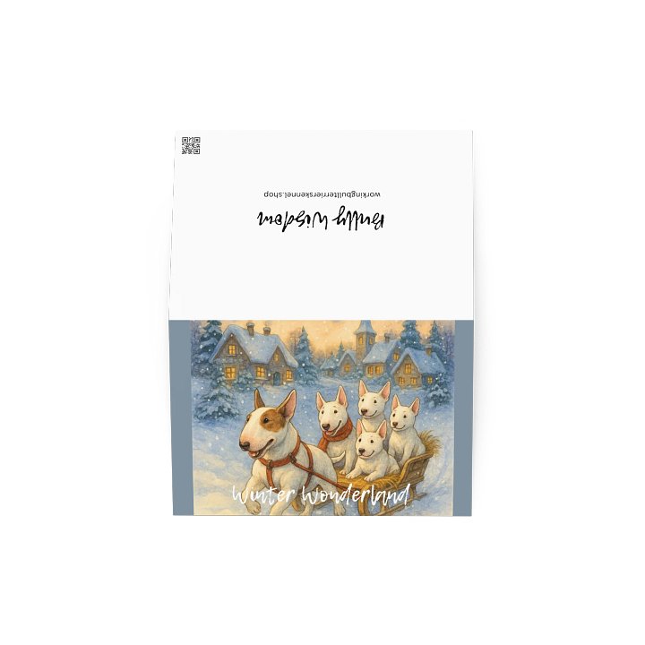 Bull Terrier - Winter Wonderland product image (4)