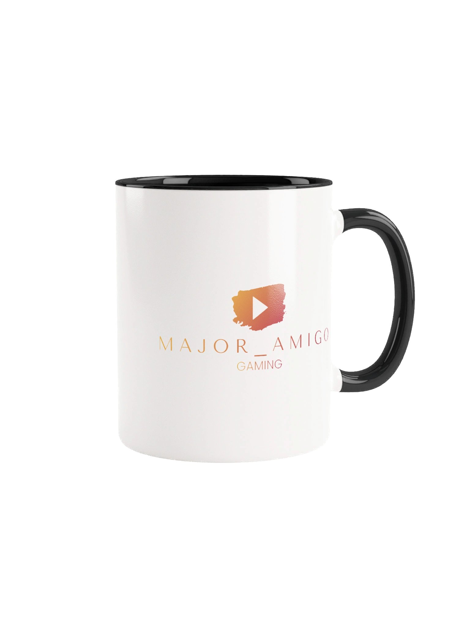 MajorAmigoGaming Logo – Farb-Highlight Keramiktasse product image (1)