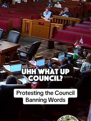 If we start banning words, where does it end? Catch the full video on our YouTube!  #citycouncil #freedomofspeech 
