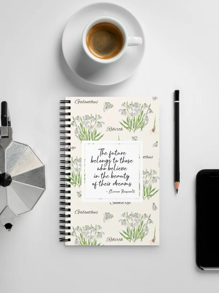 Believe in the Beauty of Your Dreams Quote Notebook product image (8)
