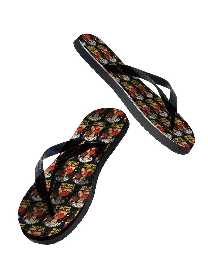 Catching Cheaters Flip Flops product image (2)