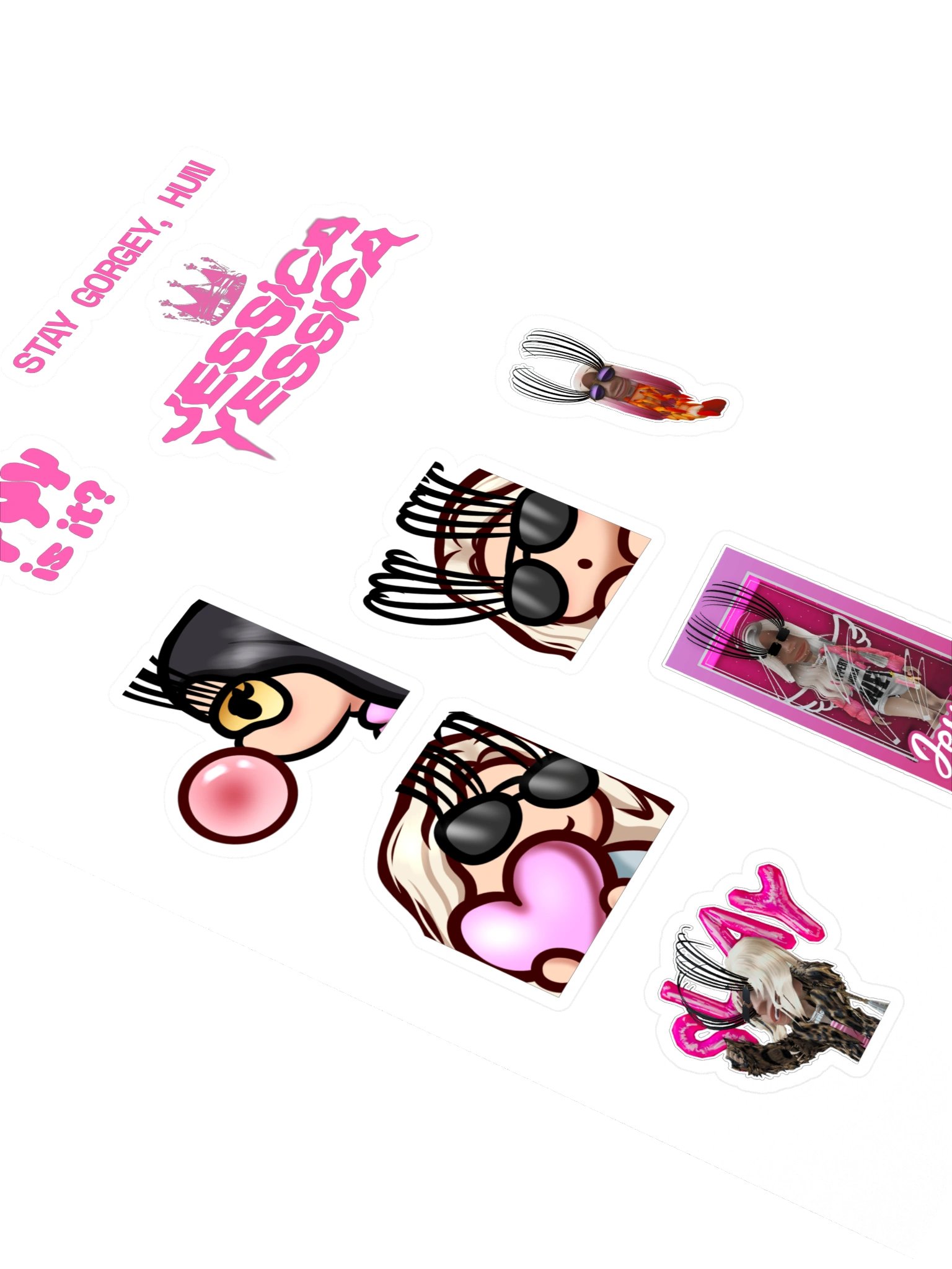 JESSICA YESSICA – STICKER SHEET product image (2)