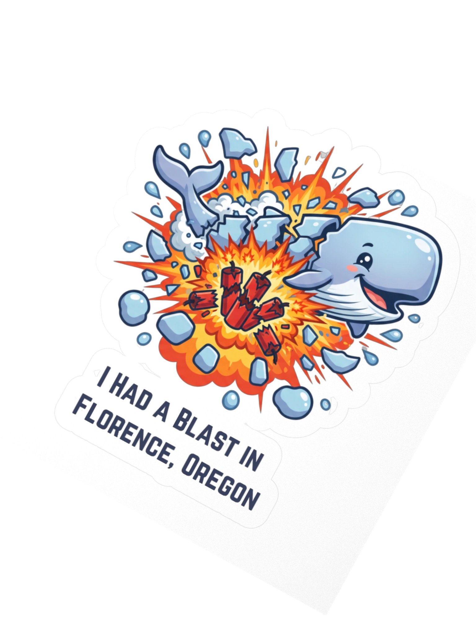 Whale Incident Sticker product image (2)