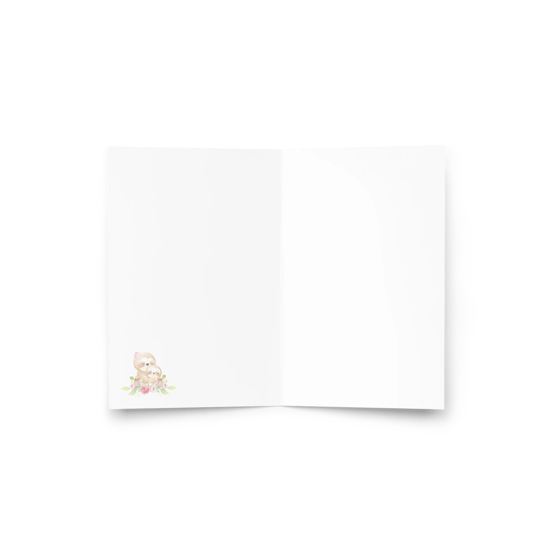 Mom Cute Sloth Card product image (4)