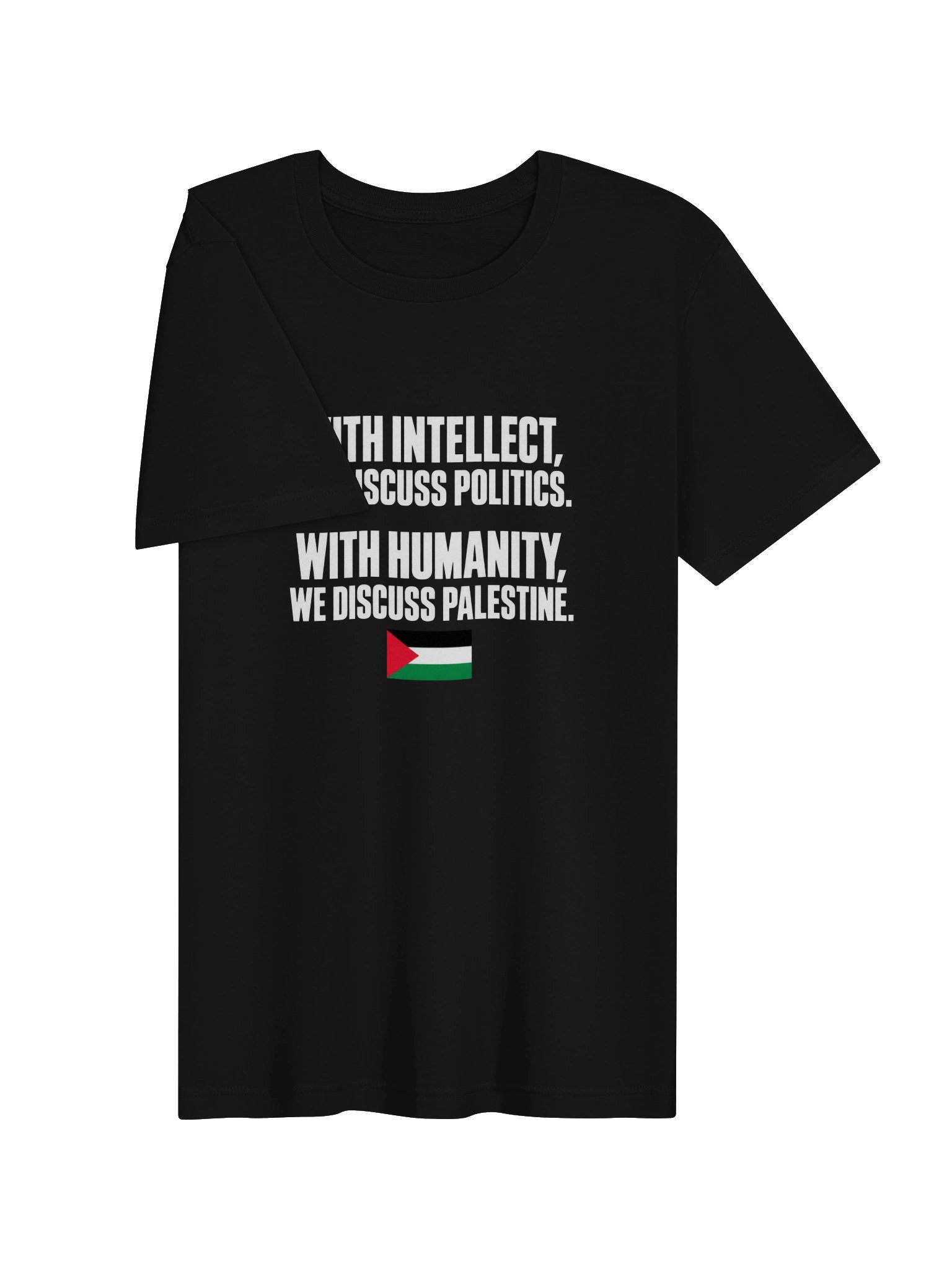 With Humanity, We Discuss Palestine T-Shirt 🇵🇸 product image (3)