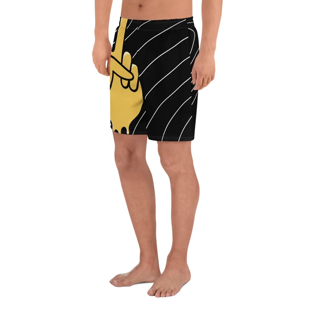stripped peace shorts product image (4)