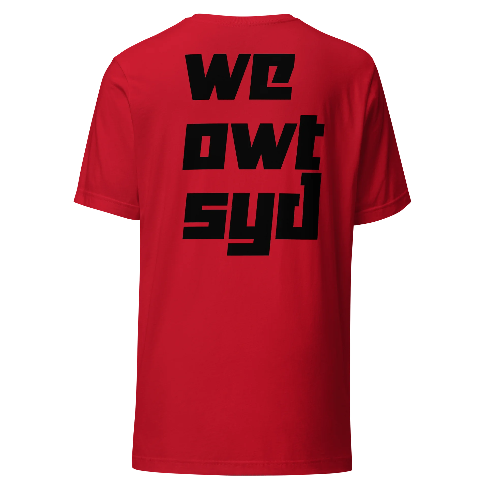 WeOwtsyd Premium T-Shirt - Chest Logo - Red product image (4)