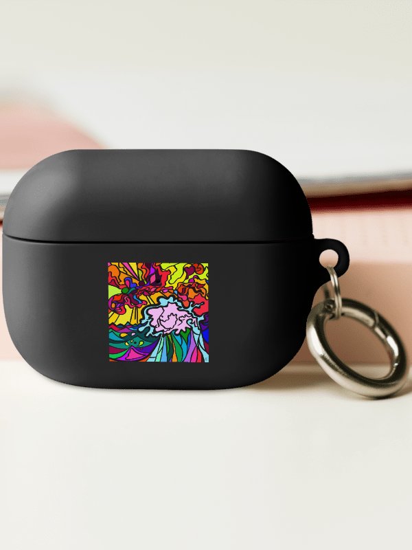 Swirling Dreams AirPods Case – Wave at Sunset product image (4)