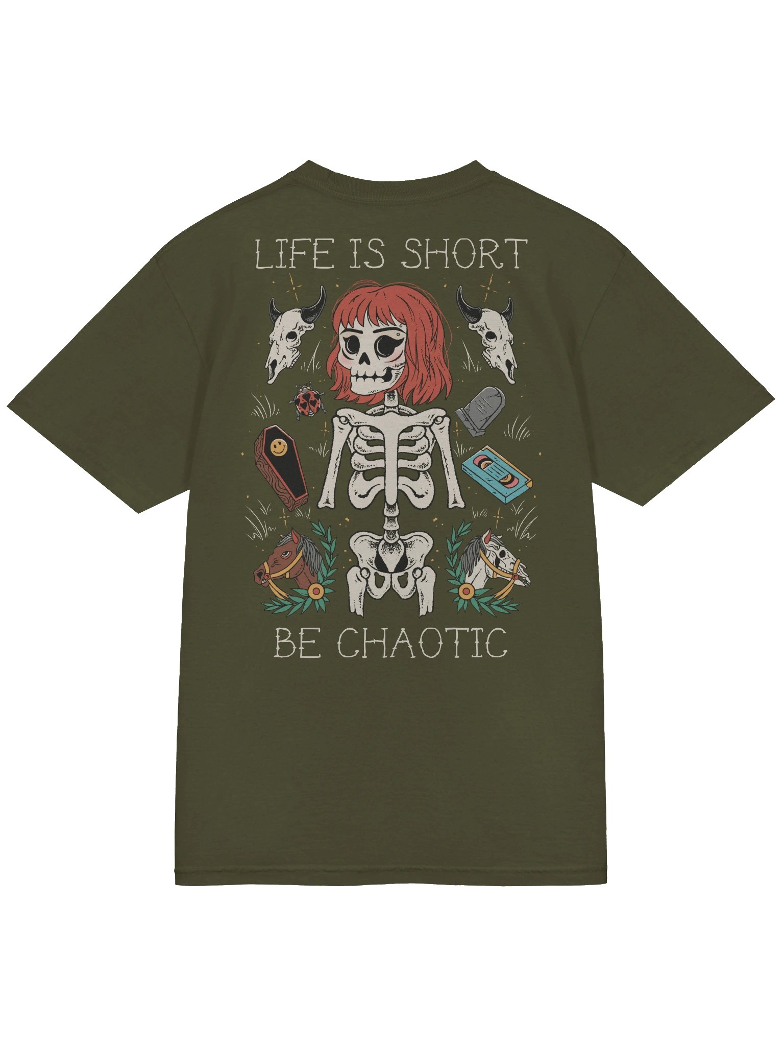 Life is Short, Be Chaotic Tee product image (14)