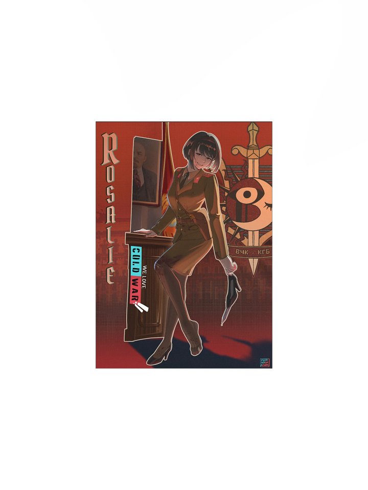 Rosalie KGB Guest Art Print by PutoTrashActual product image (3)
