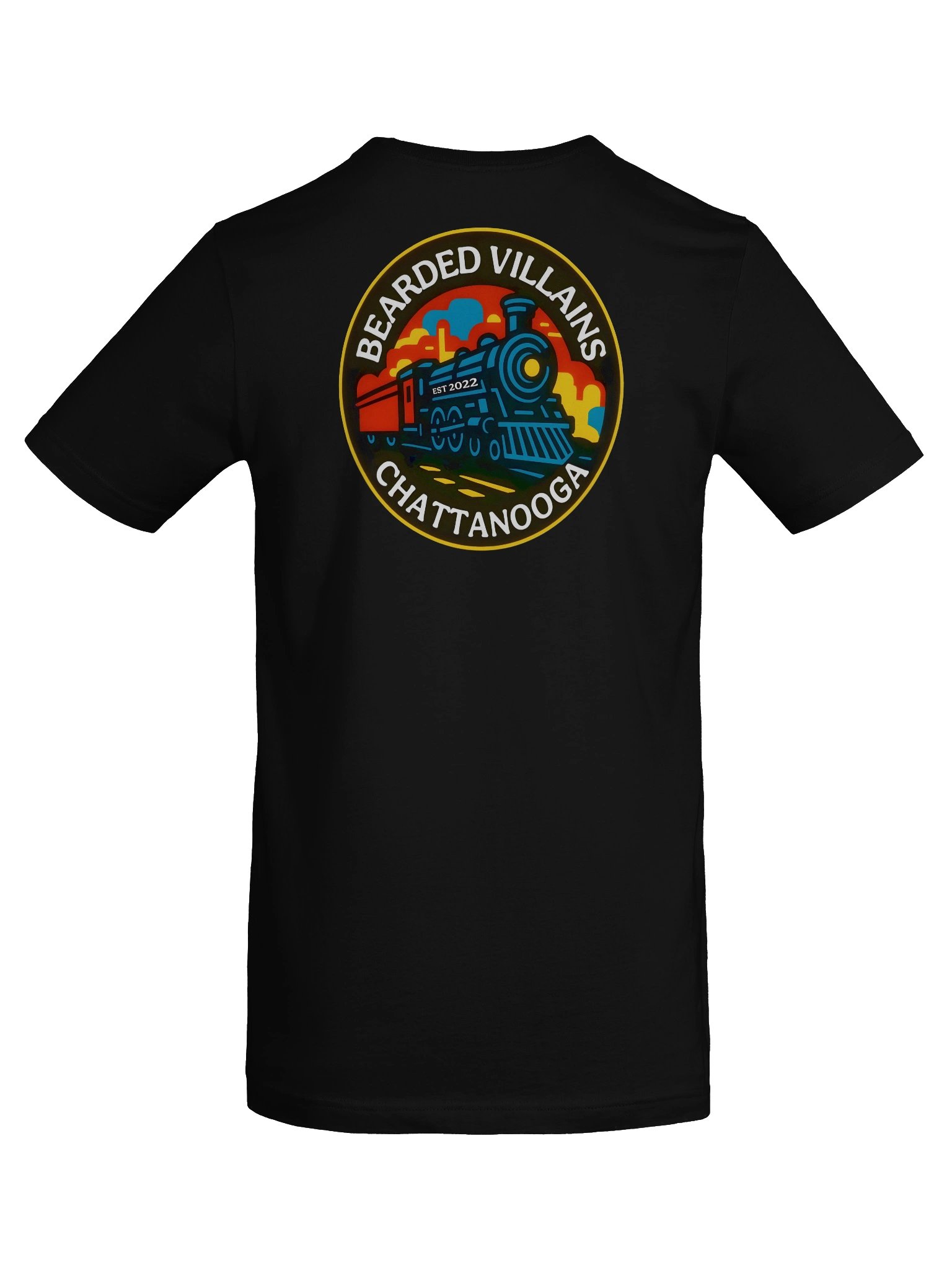Chattanooga Bearded Villain logo T-Shirt product image (47)