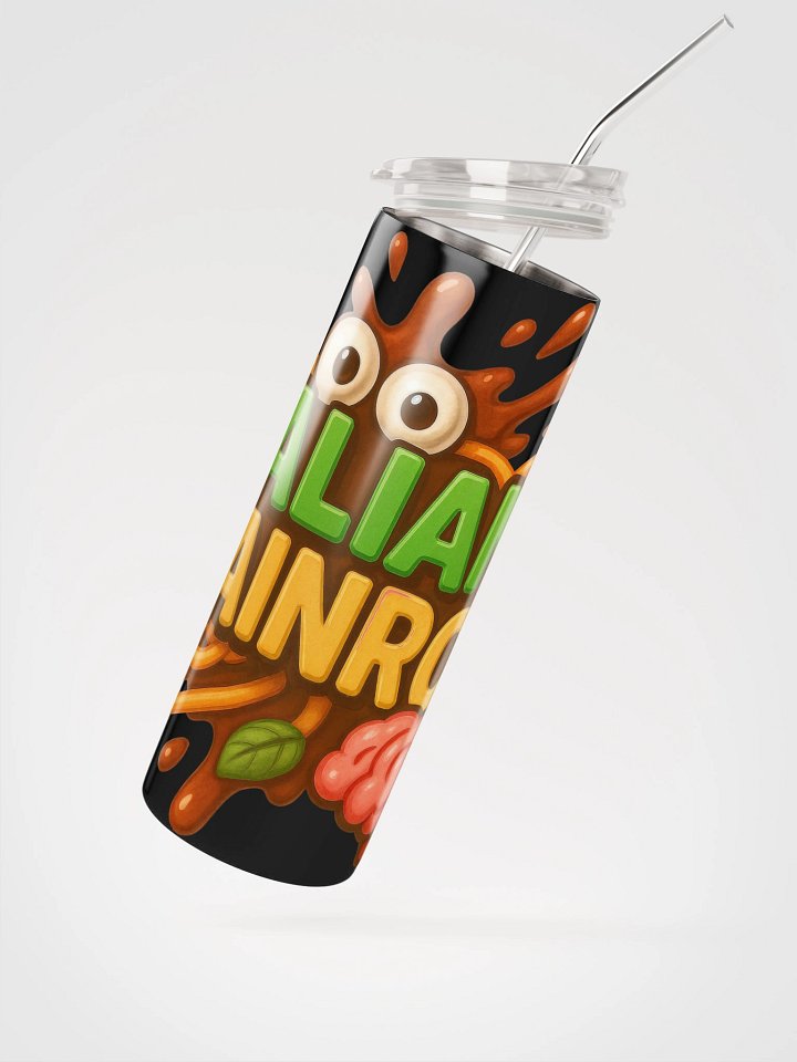 Italian Brainrot Logo Stainless Steel Tumbler product image (2)