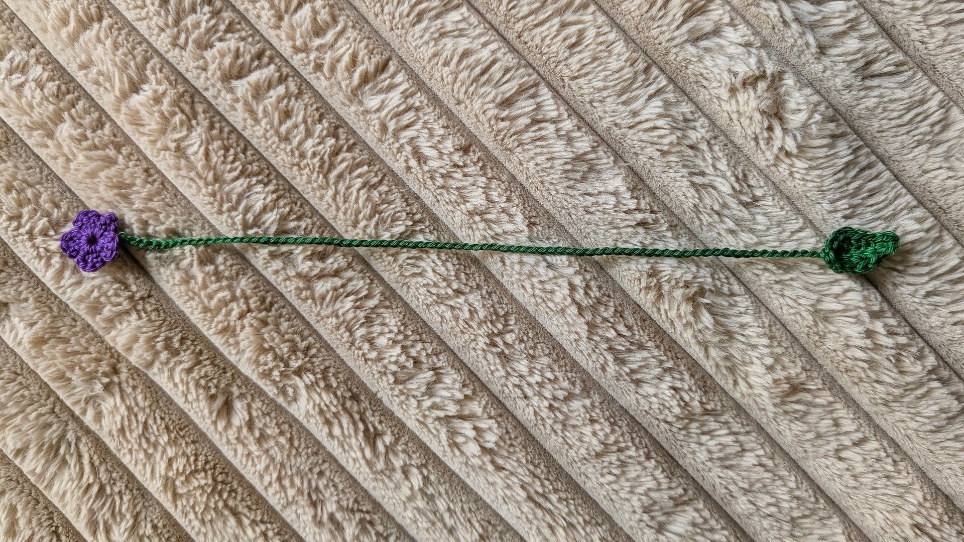 Crochet Flower Bookmark product image (5)