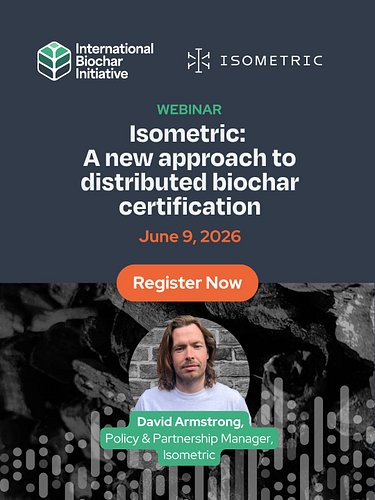 How do you verify biochar carbon removal at scale across hundreds of distributed projects? 🤔

