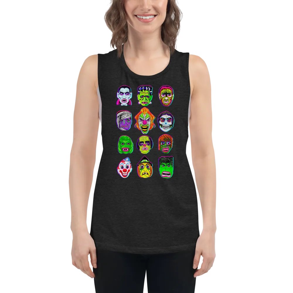 Horror Icons Women's Active Tank Top product image (1)