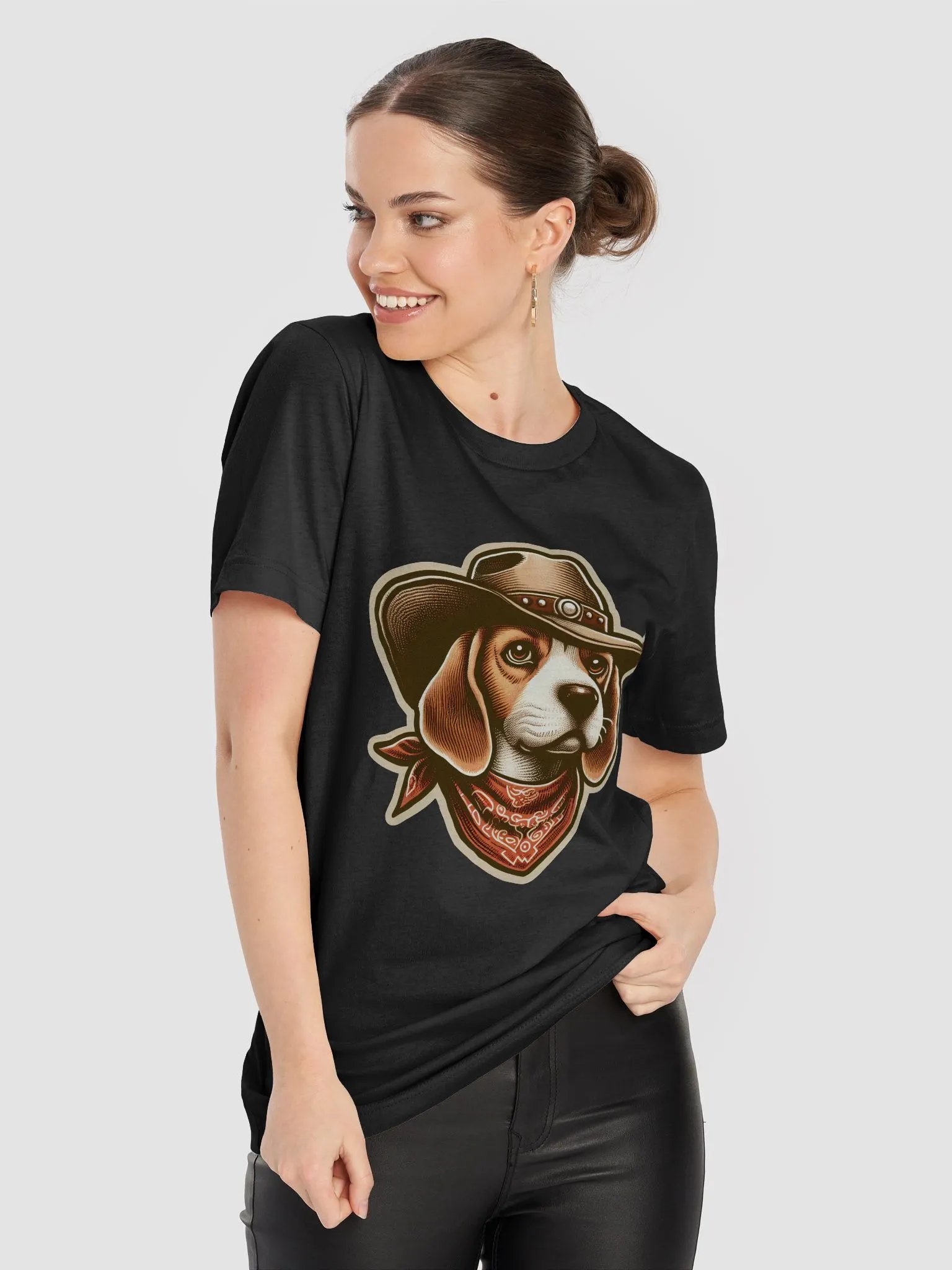 Cowboy Beagle - T-shirt product image (48)