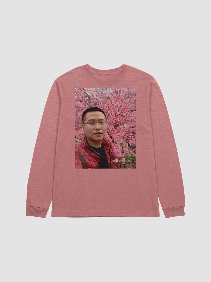 Bella+Canvas Supersoft Long Sleeve T-Shirt : beautiful flower product image (3)