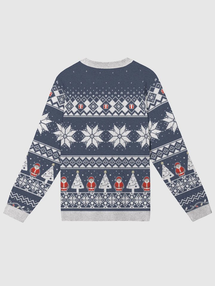 MOODENG'S CHRISTMAS KNITTED CREWNECK SWEATER! product image (2)