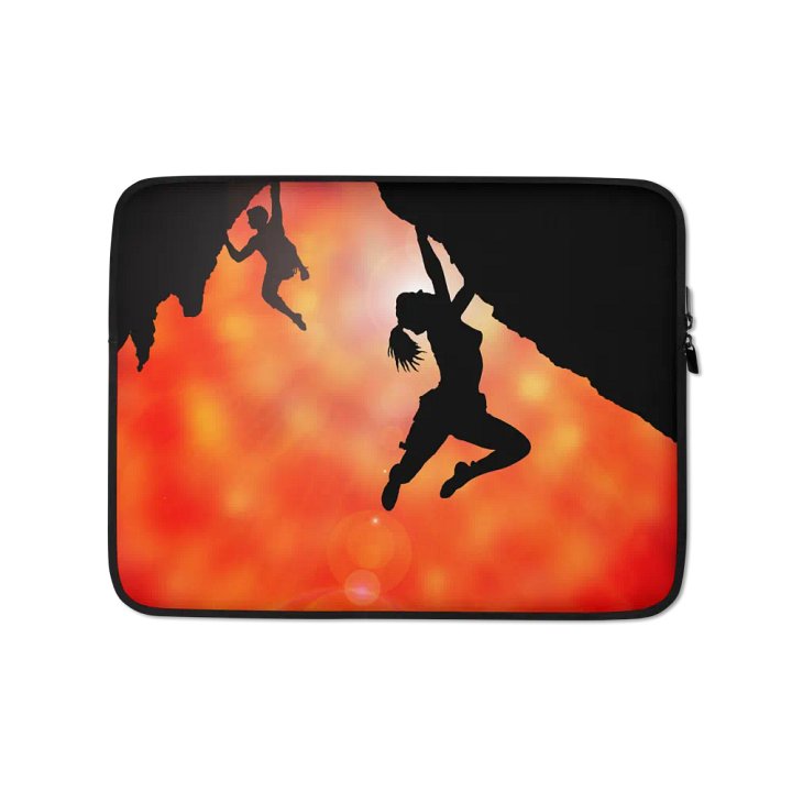bouldering flare laptop sleeve product image (2)