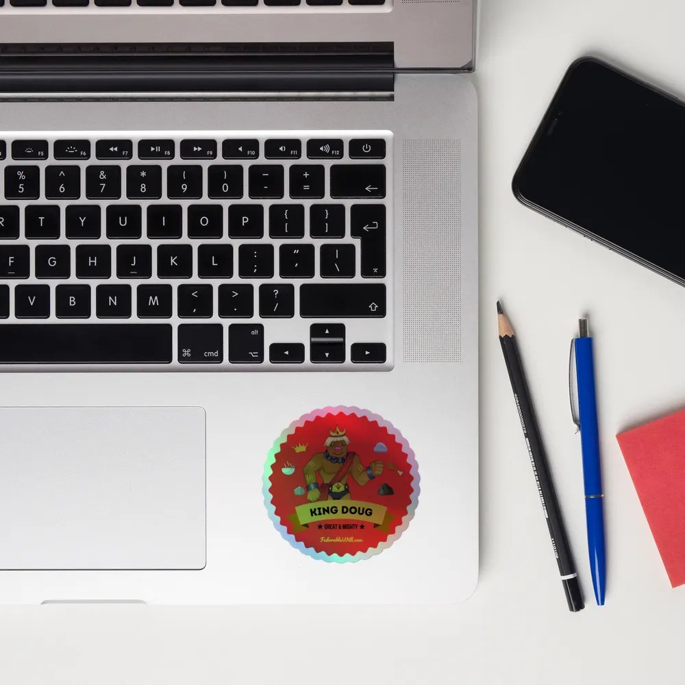 ZQ Holo Sticker: King Doug product image (10)