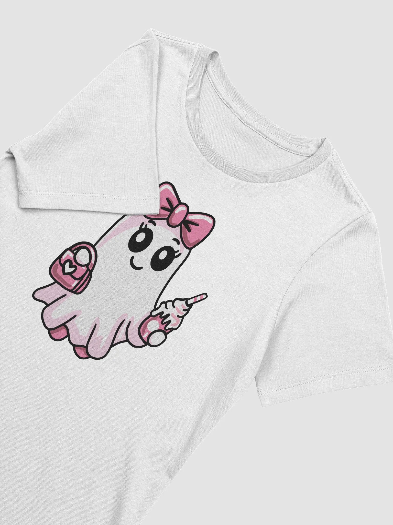 Cute Ghost Women's Supersoft Relaxed Fit T-Shirt product image (2)