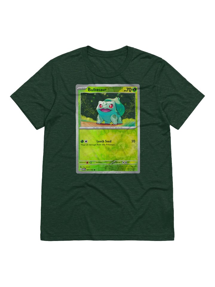 Bulbasaur TCG T-shirt product image (1)