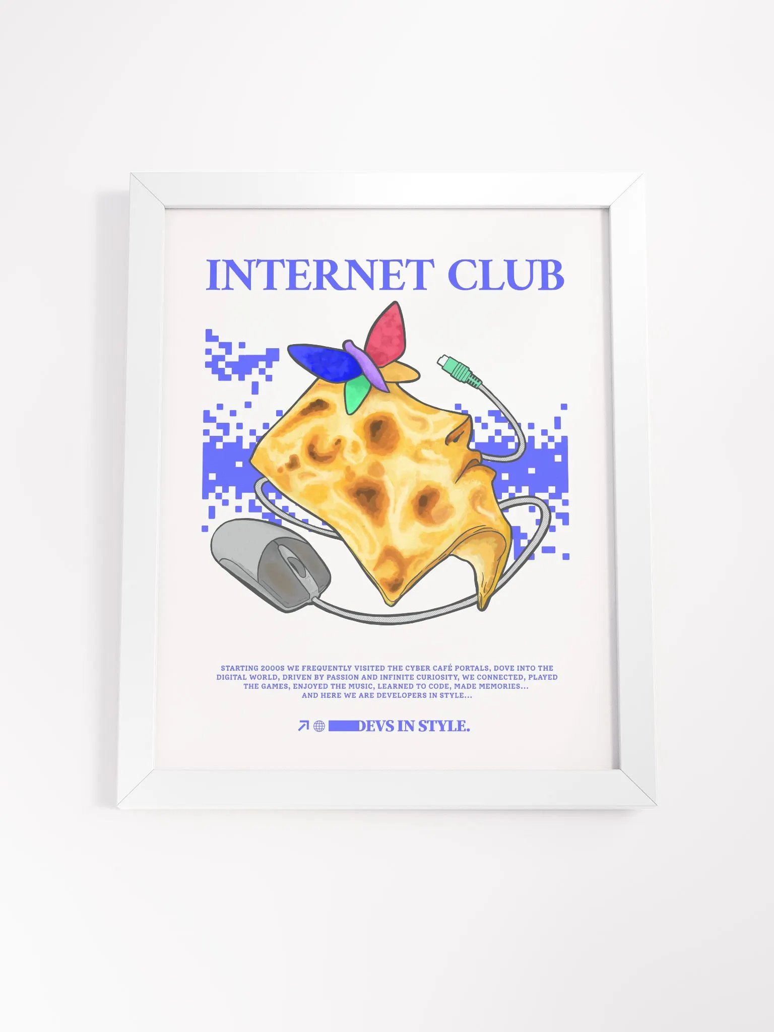 Cyber Café Nostalgia Poster product image (12)