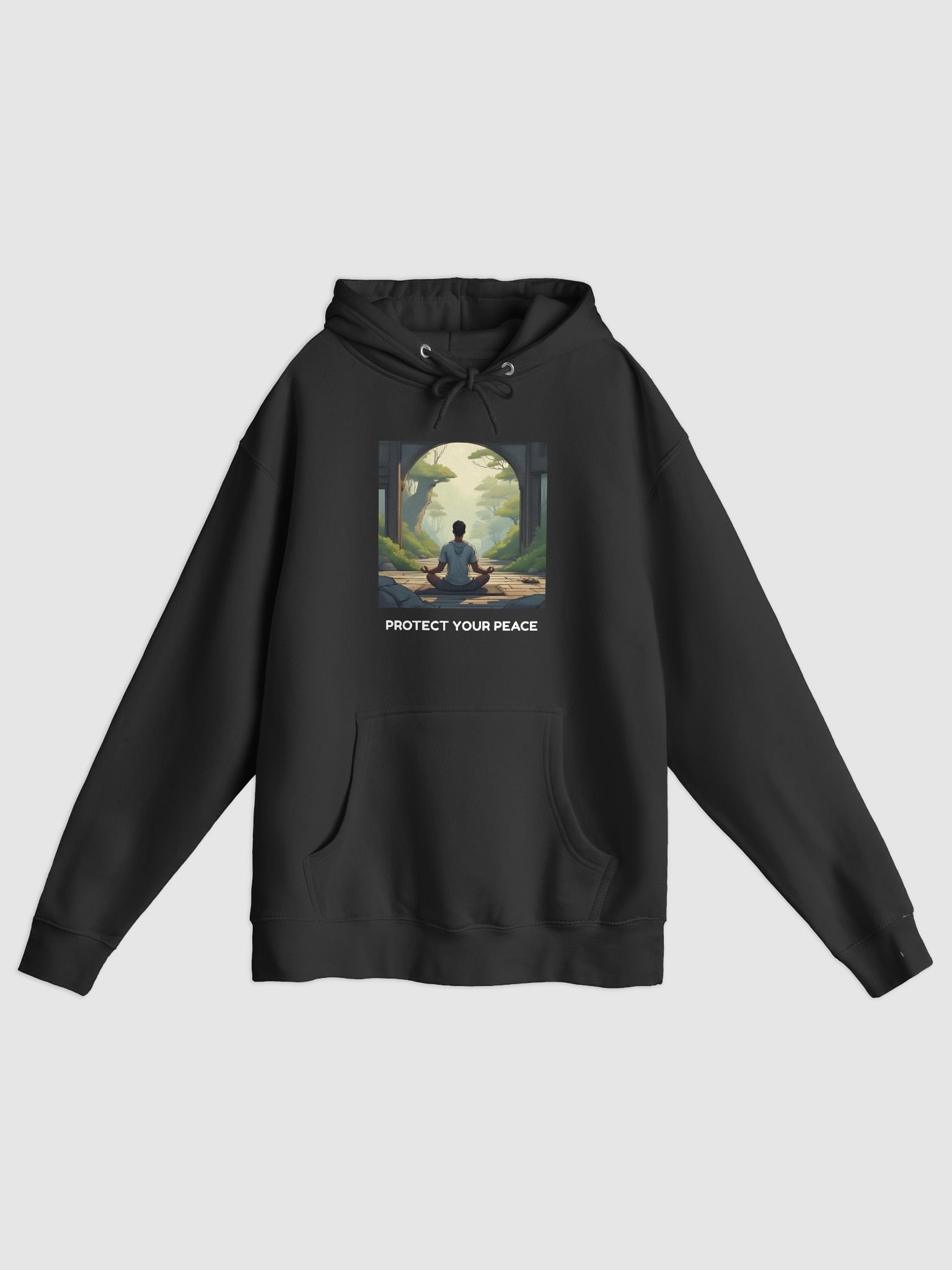 Protect Your Peace – Mindfulness Hoodie for Calm & Confidence product image (1)