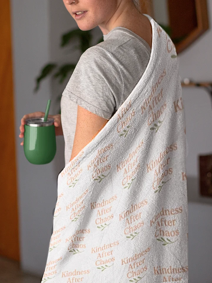 Kindness After Chaos Blanket product image (2)