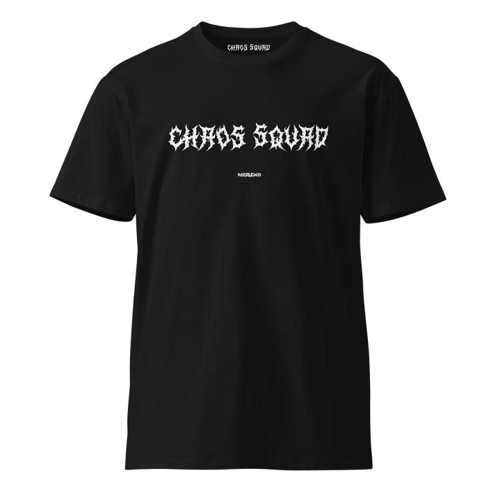 CHAOS SQUAD BY RIZZLEXO TEE BLACK product image (1)