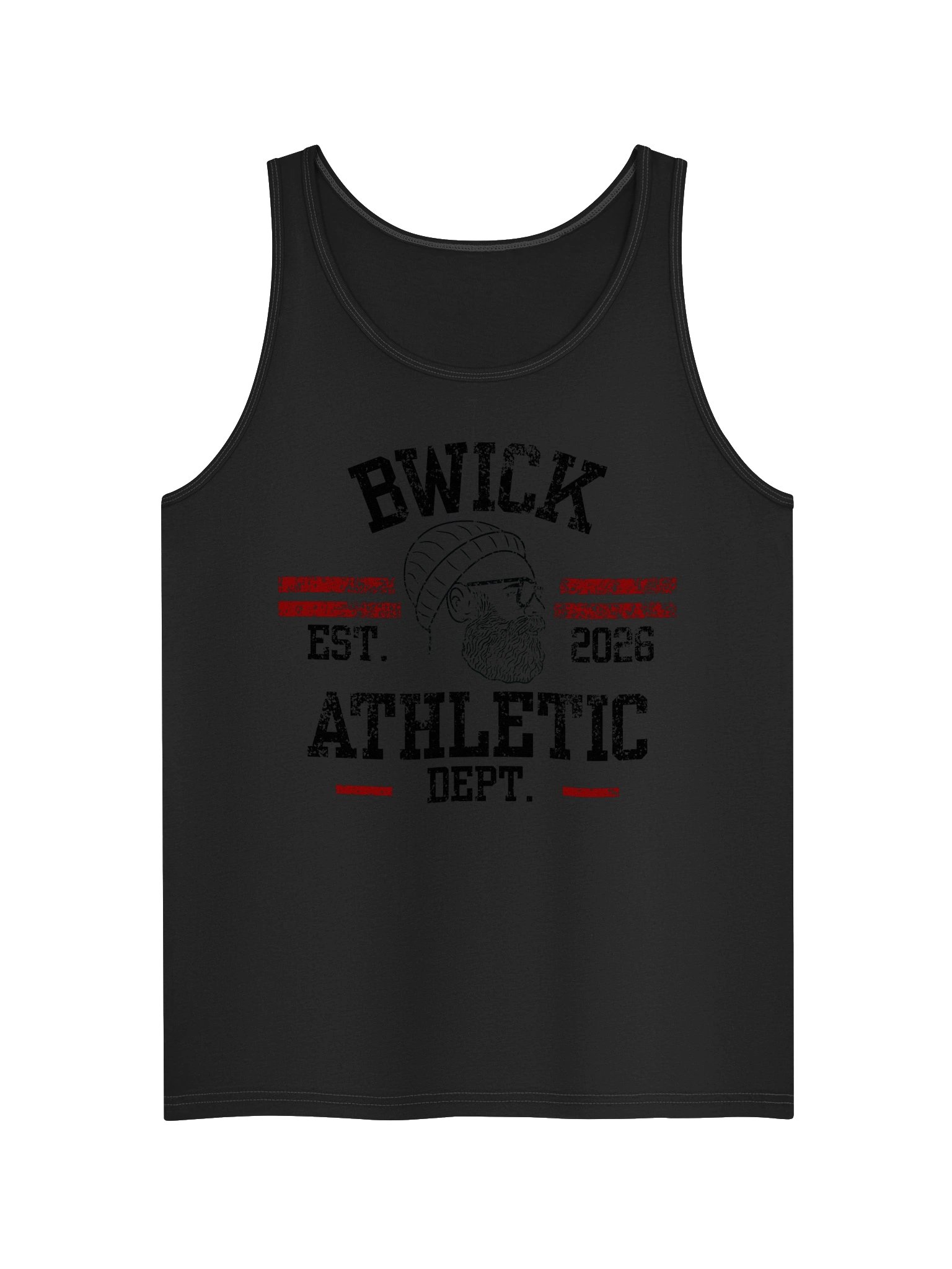 bwick athletic dept. tank (black) product image (3)