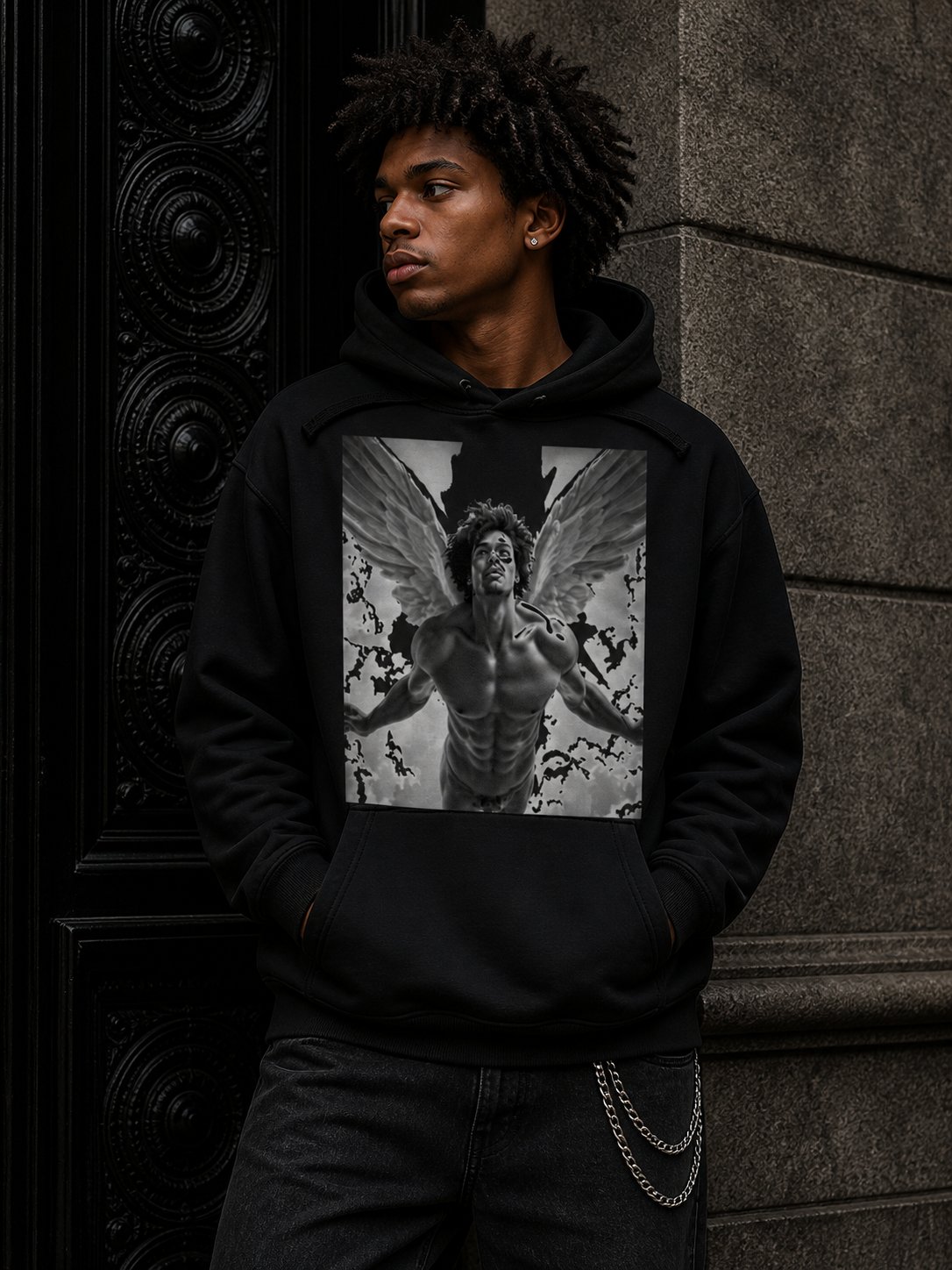 Archangel Aetherion Hoodie - Graphic Hoodie product image (1)