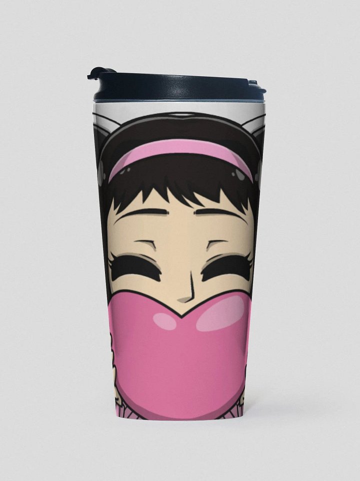 Finny Heart Stainless Steel Travel Mug product image (1)