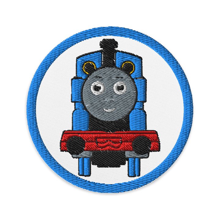 Thomas Front View Embroidered Patch product image (1)