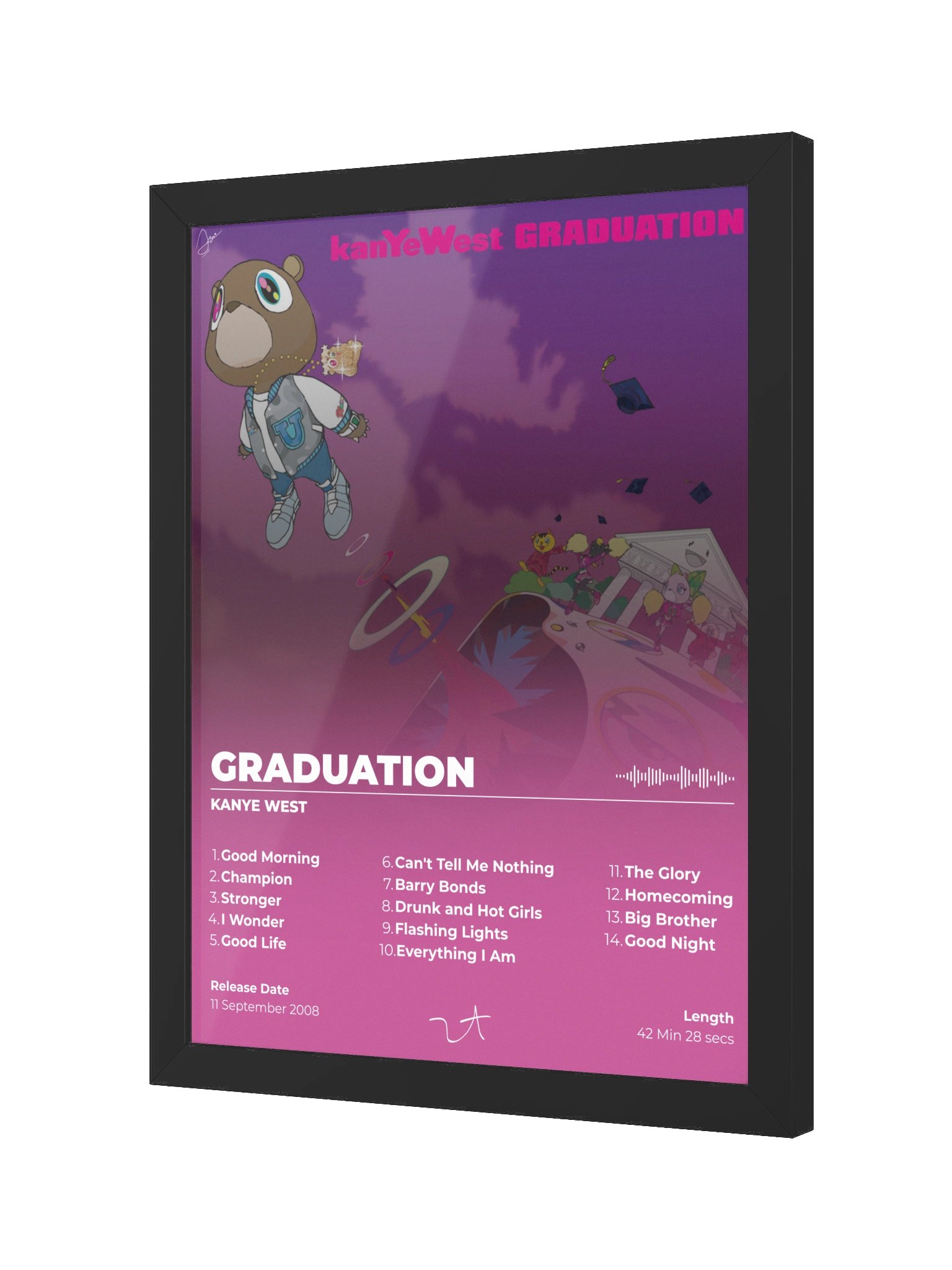 Graduation Kanye West Framed Poster product image (4)