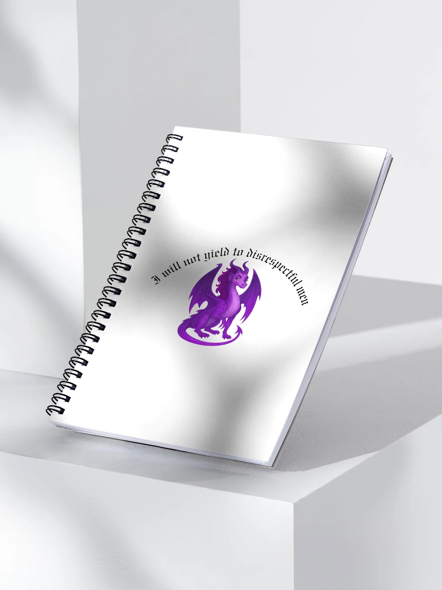 I will not yield dragon notebook product image (3)