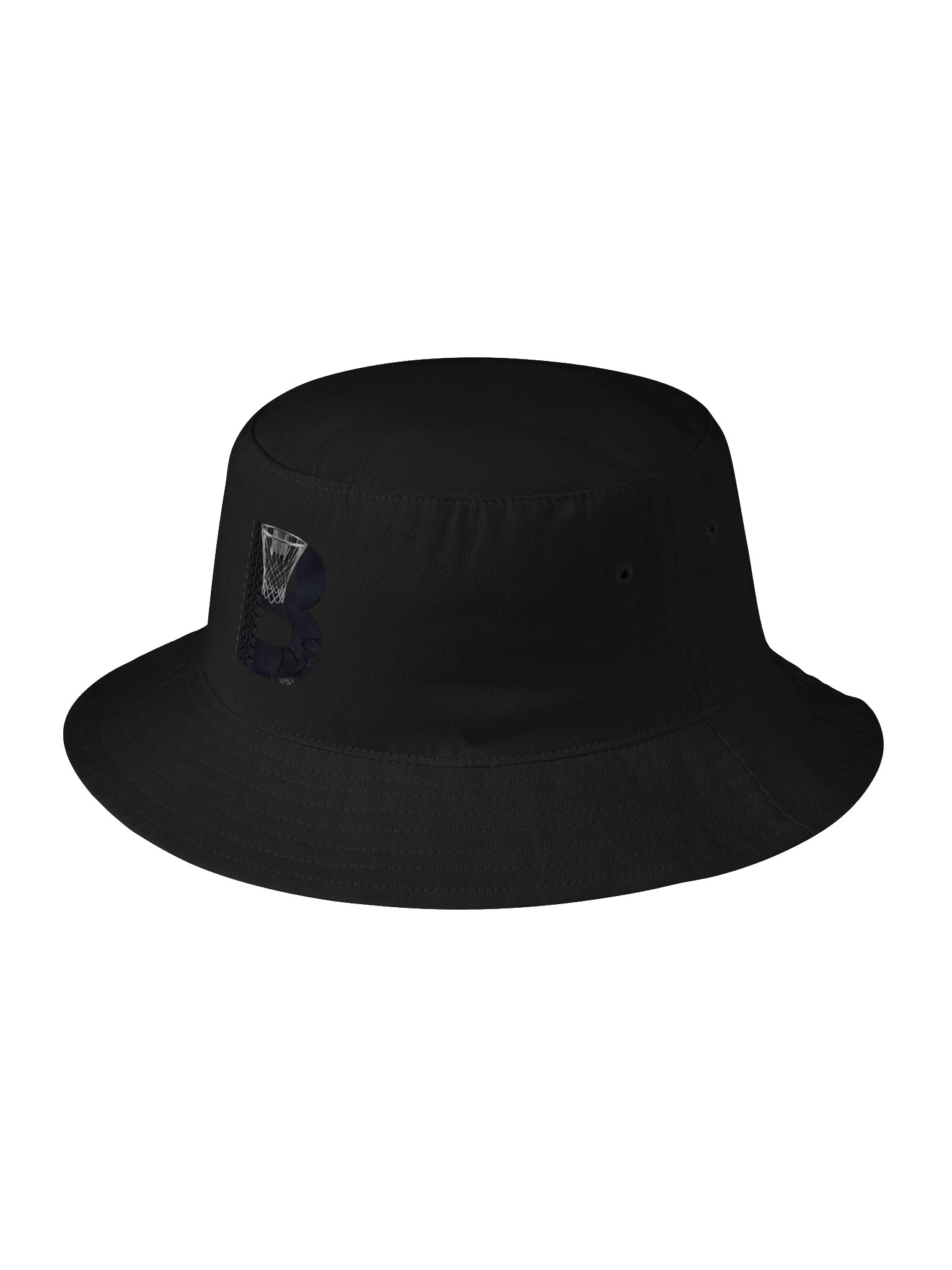 Blacktopbrand Basketball B Bucket Hat product image (3)