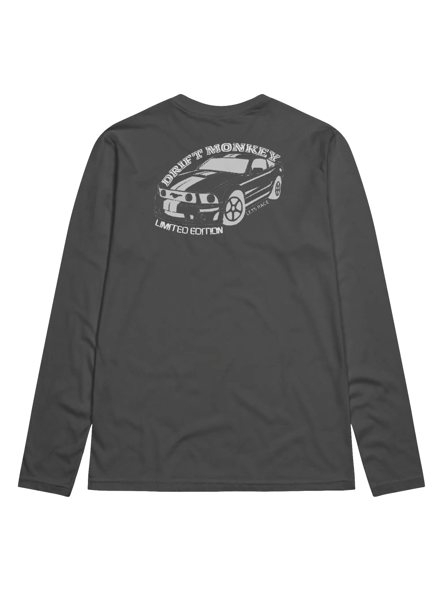 Drift Monkey Lets Race Long Sleeve T-shirt product image (6)
